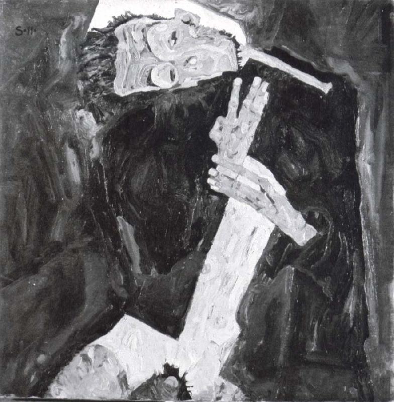 Egon Schiele Lyricist oil painting image